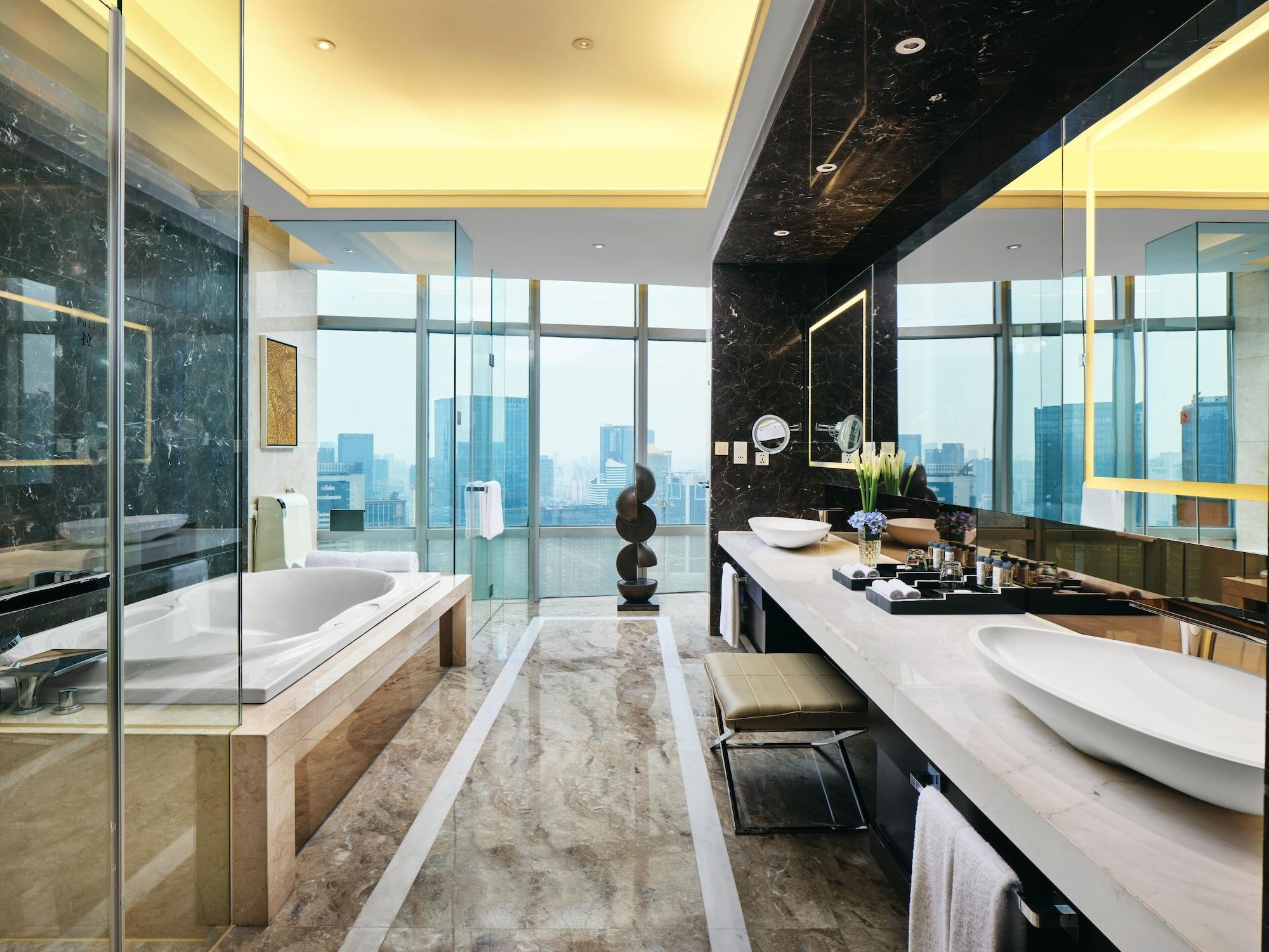 Grand Parcvue Hotel Residence Chengdu Bagian luar foto