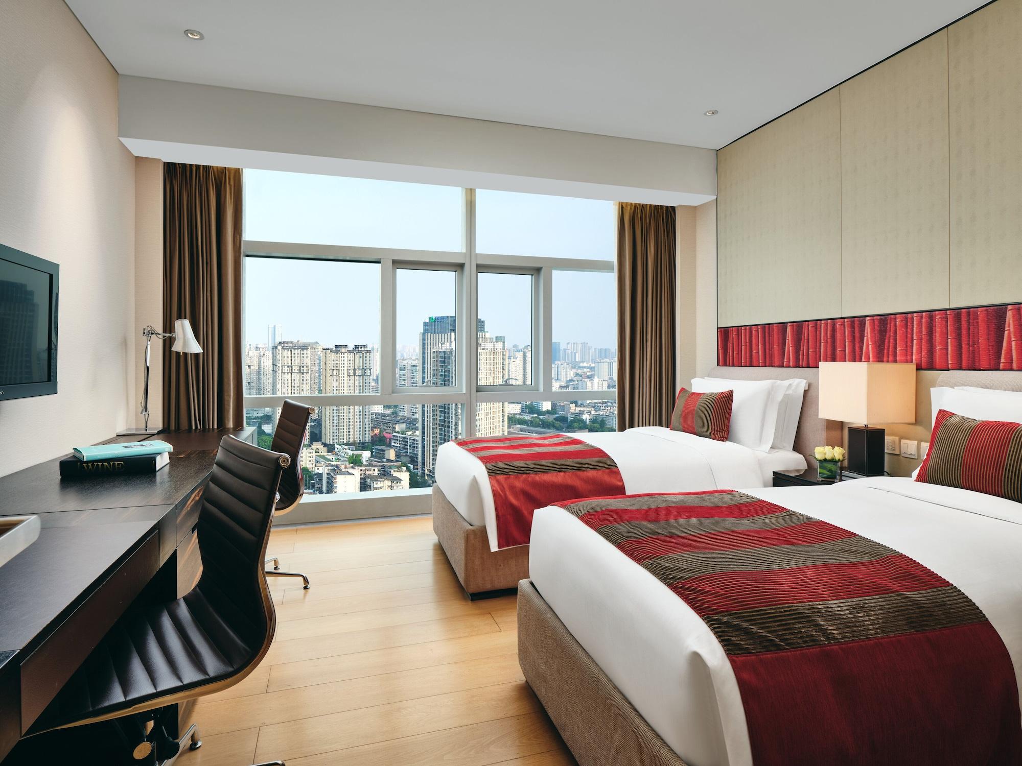 Grand Parcvue Hotel Residence Chengdu Bagian luar foto