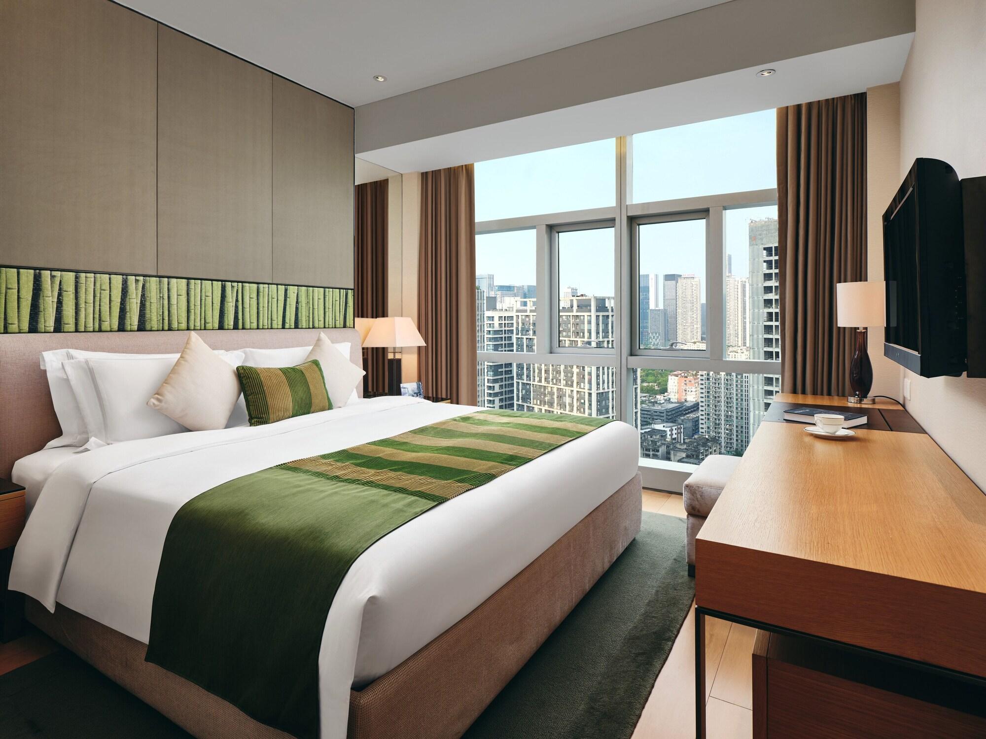 Grand Parcvue Hotel Residence Chengdu Bagian luar foto