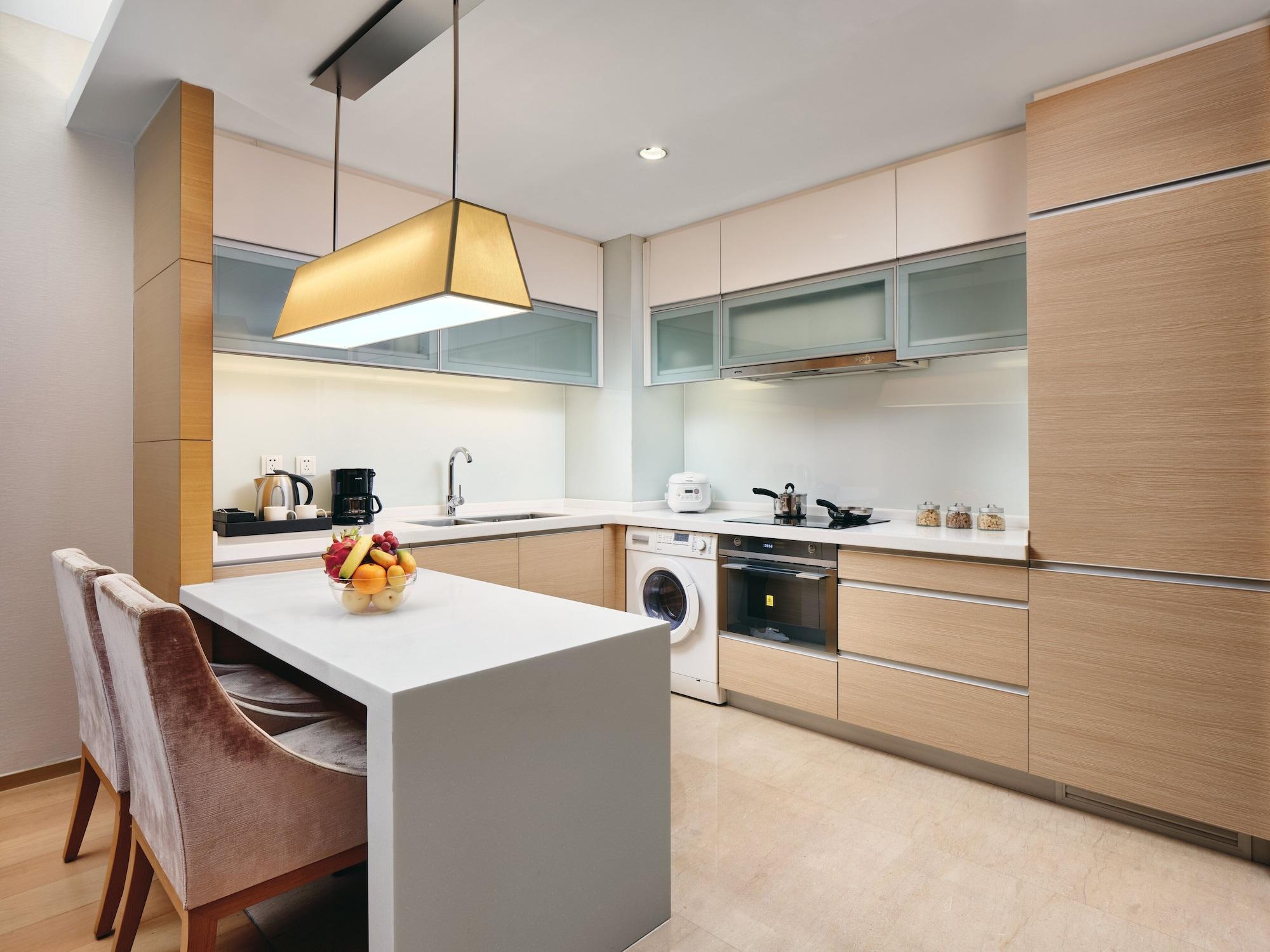 Grand Parcvue Hotel Residence Chengdu Bagian luar foto