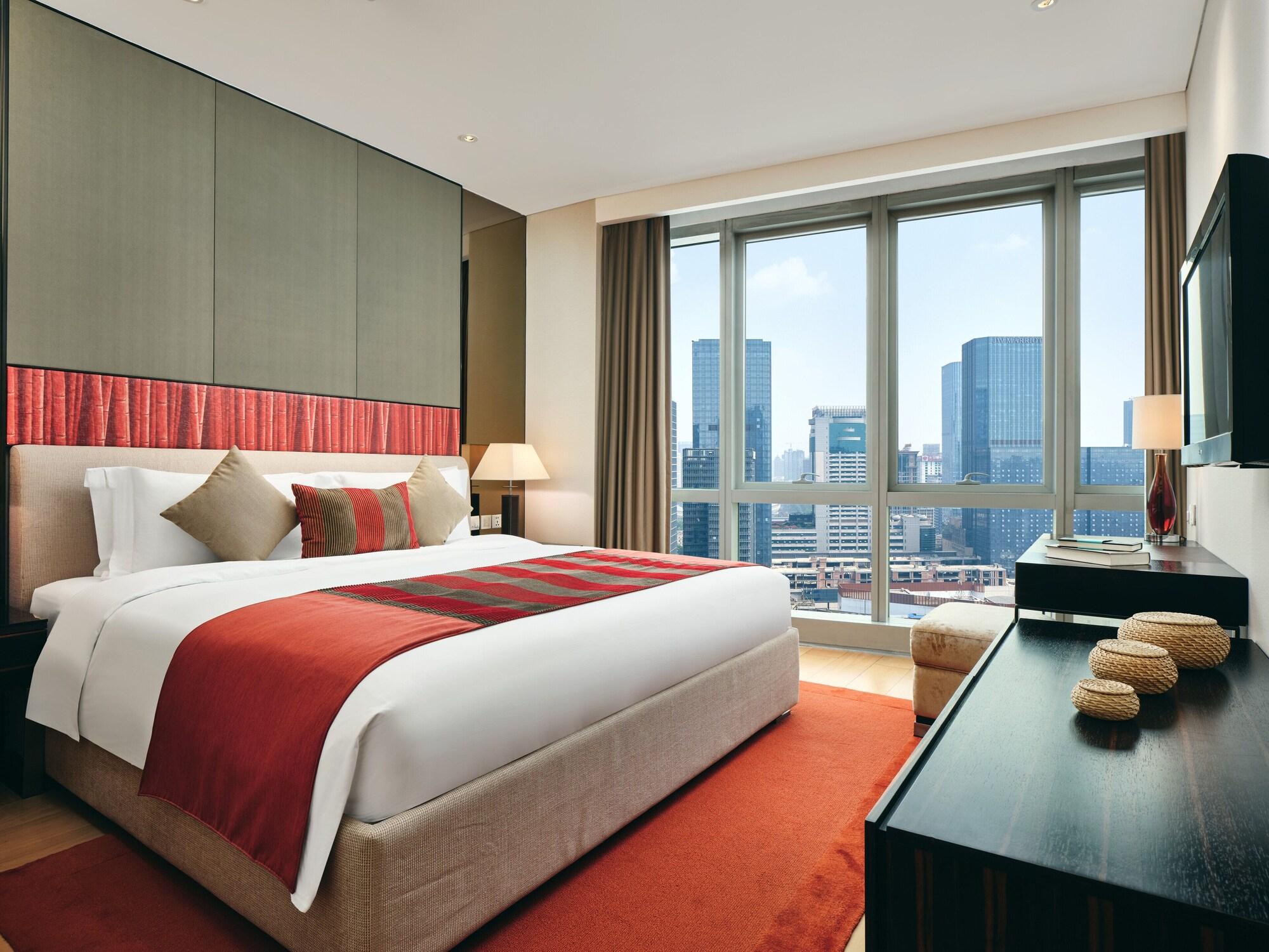Grand Parcvue Hotel Residence Chengdu Bagian luar foto