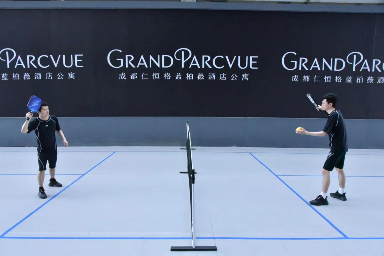 Grand Parcvue Hotel Residence Chengdu Bagian luar foto