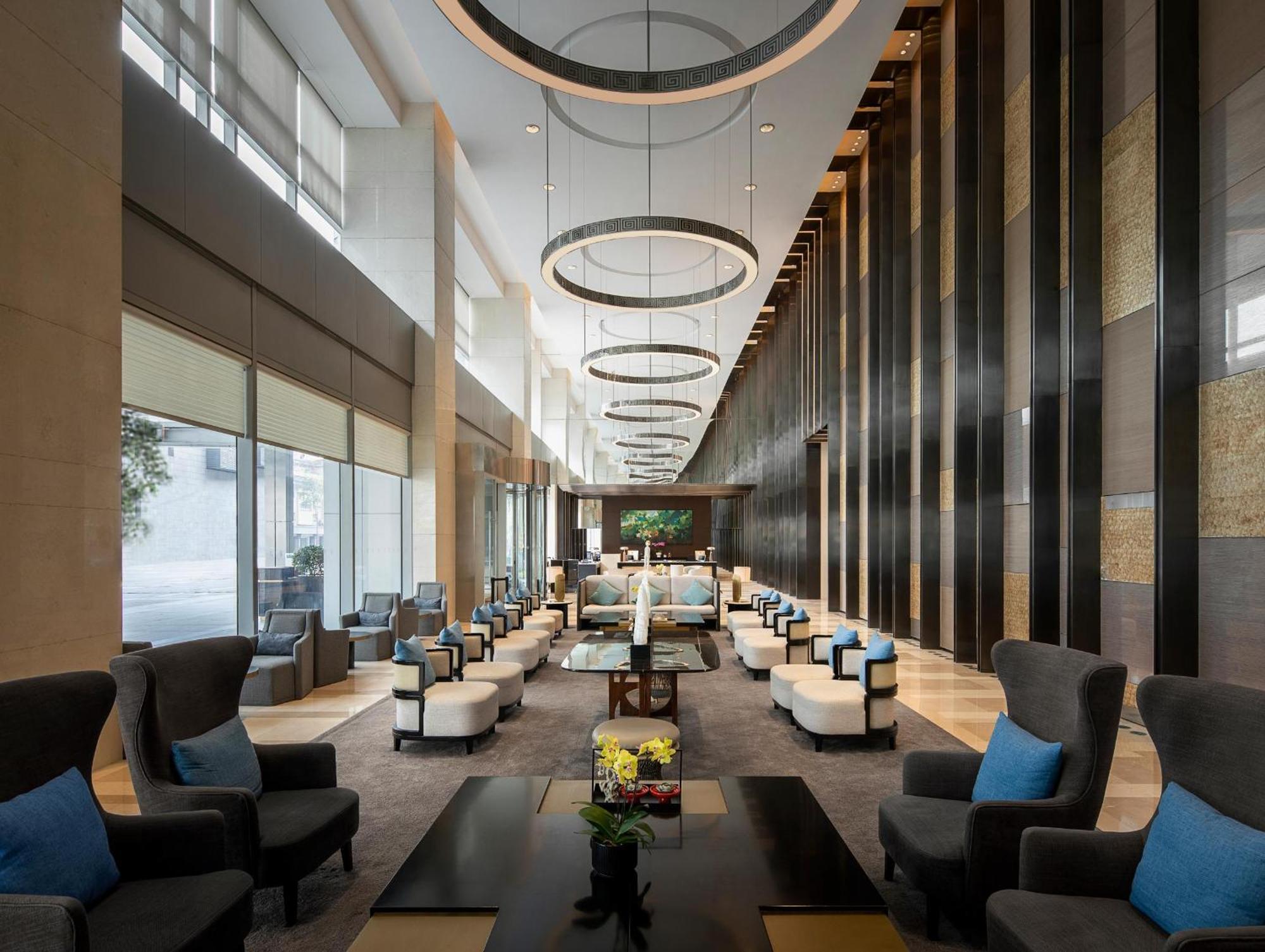 Grand Parcvue Hotel Residence Chengdu Bagian luar foto