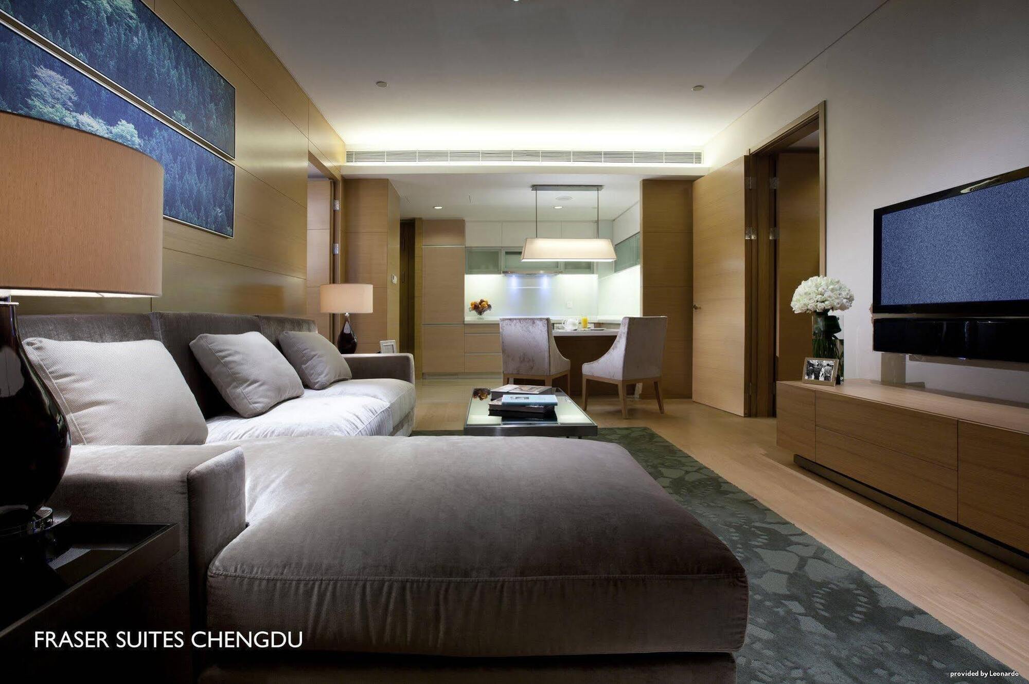 Grand Parcvue Hotel Residence Chengdu Bagian luar foto