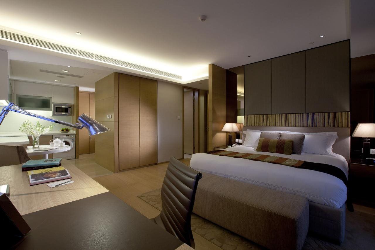Grand Parcvue Hotel Residence Chengdu Bagian luar foto