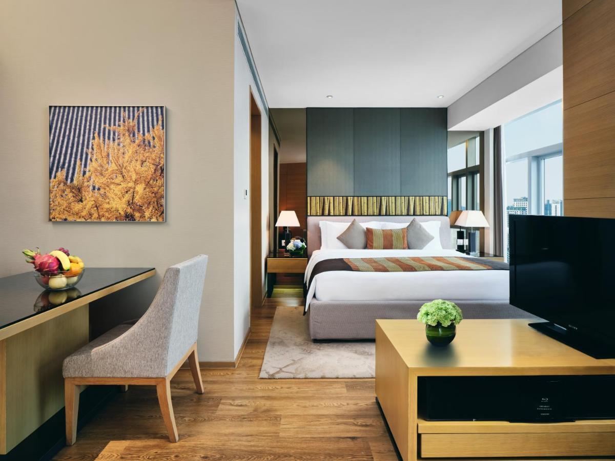 Grand Parcvue Hotel Residence Chengdu Bagian luar foto